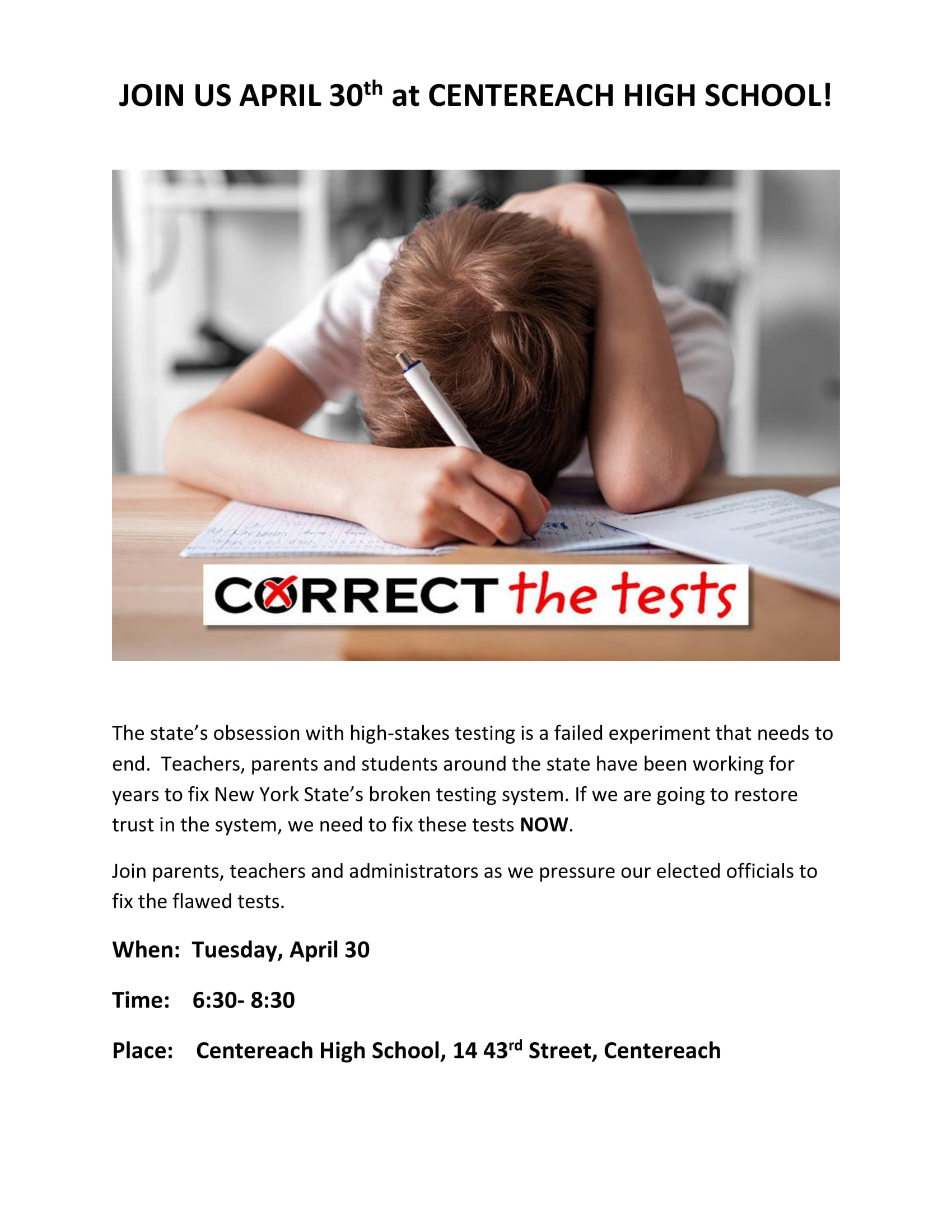 Correct the Tests